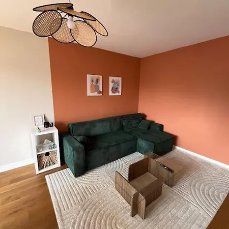 Appartement Chaleureux, Ensoleille Avec Parking Gratuit Caen Exterior photo